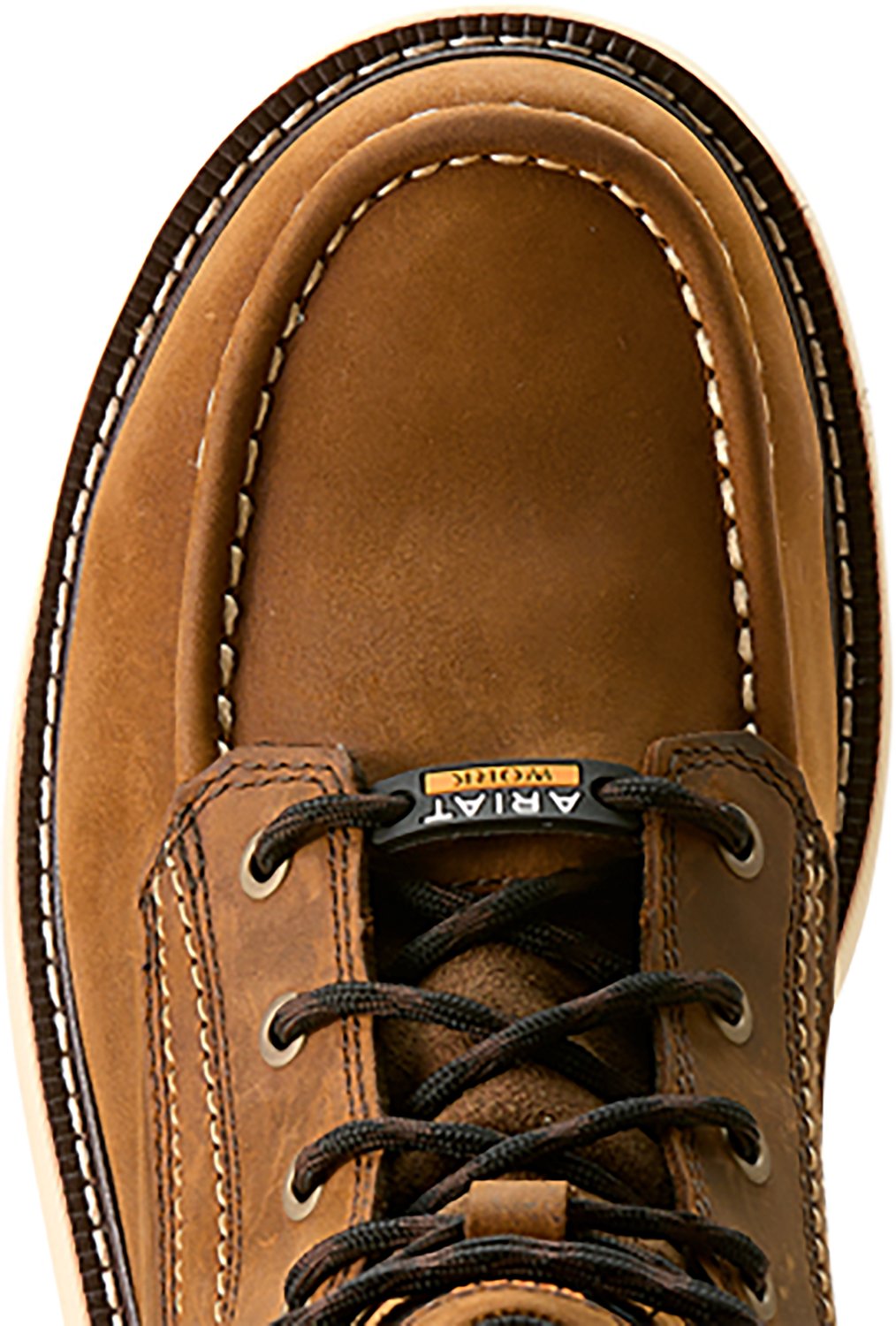 Ariat Men's Rebar Wedge Moc Toe Waterproof Work Boots - view number 5