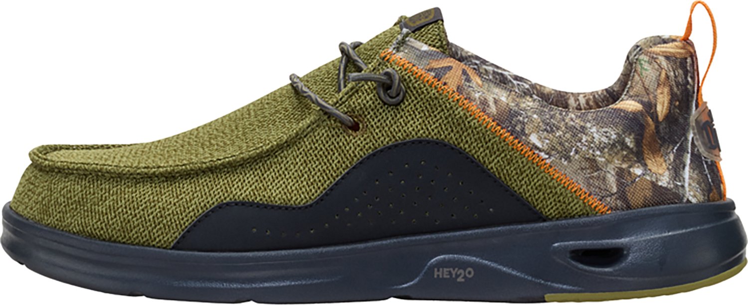 HEYDUDE Men's Wally Hey2O Realtree Edge Boat Shoes - view number 2