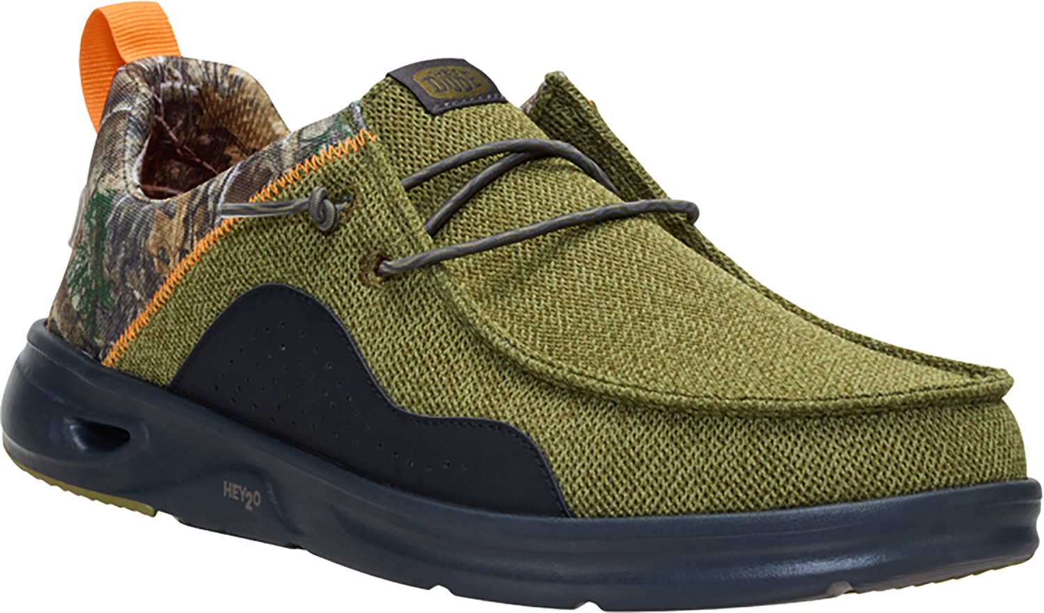 HEYDUDE Men's Wally Hey2O Realtree Edge Boat Shoes - view number 3