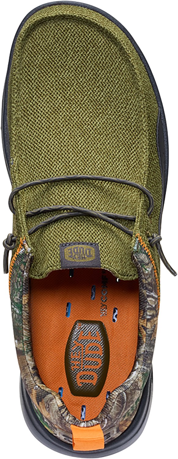 HEYDUDE Men's Wally Hey2O Realtree Edge Boat Shoes - view number 5