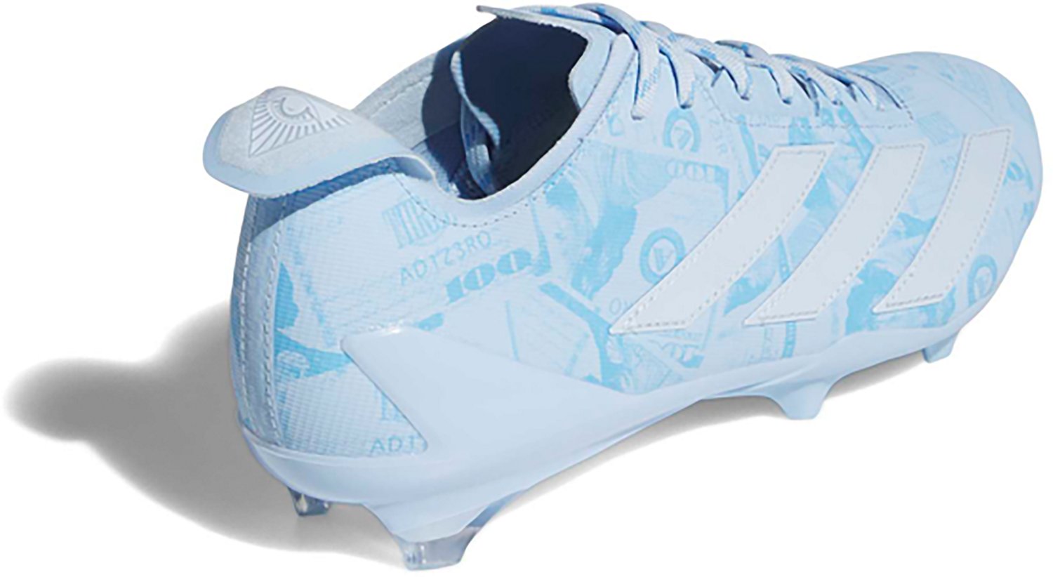 adidas Adults' adiZero Electric II American Football Cleats - view number 4