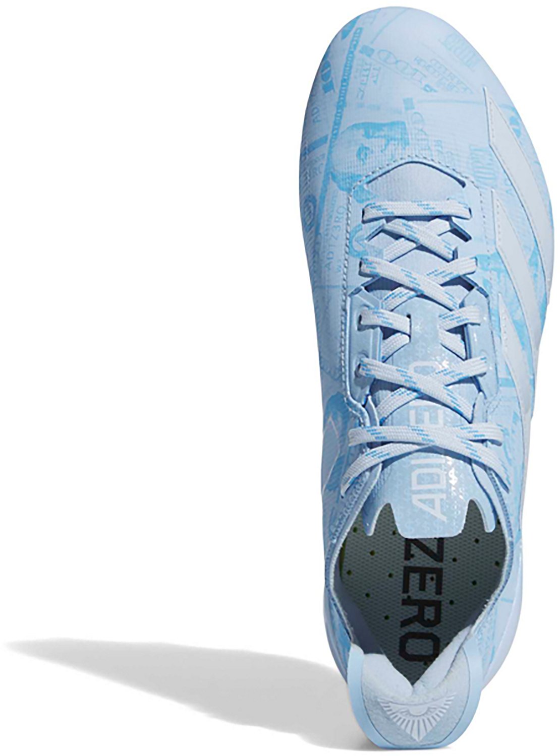 adidas Adults' adiZero Electric II American Football Cleats - view number 5