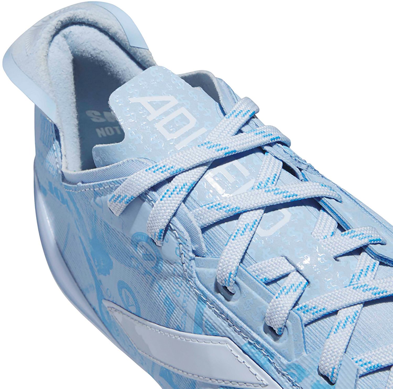 adidas Adults' adiZero Electric II American Football Cleats - view number 7