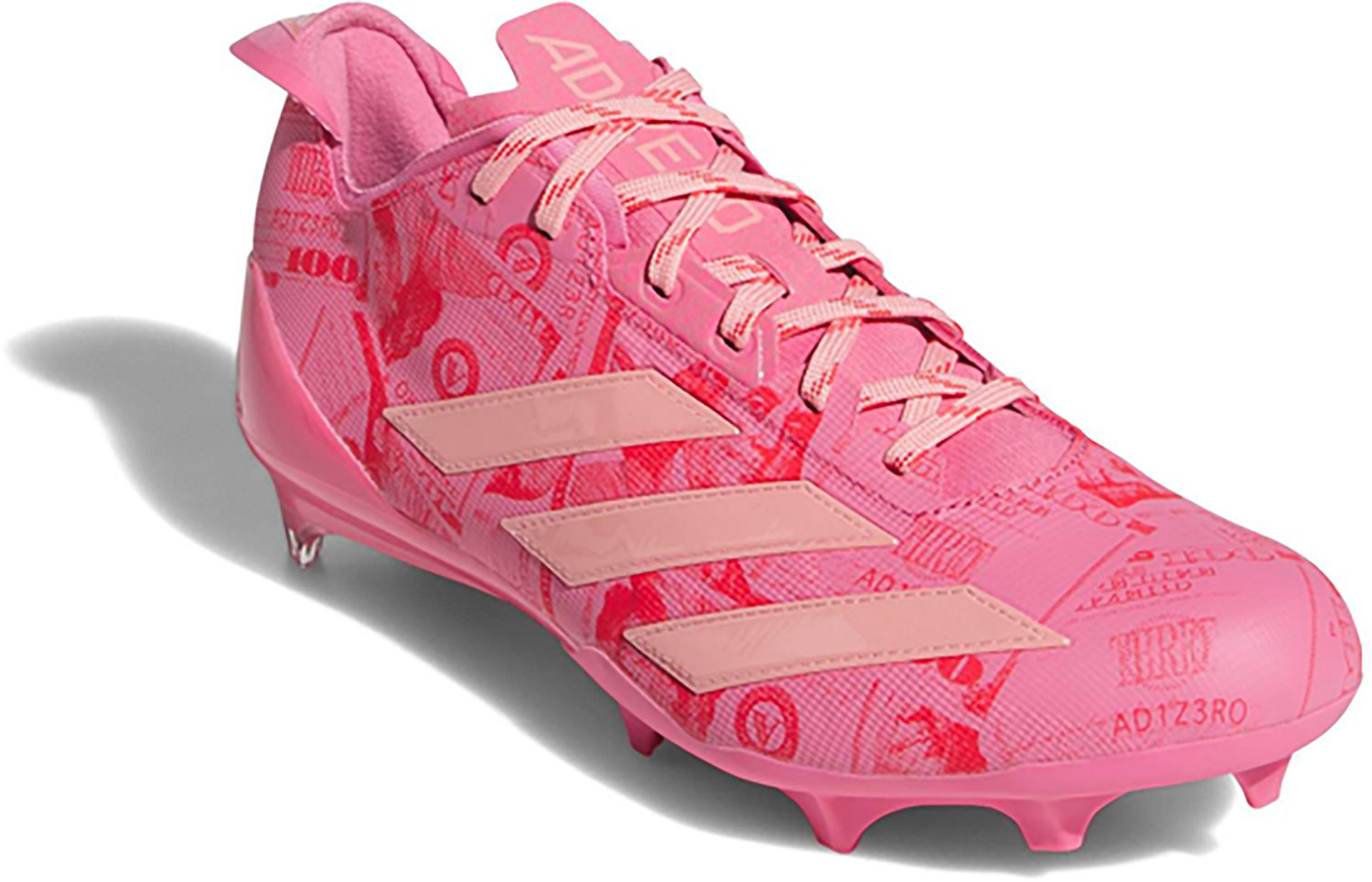 adidas Adults' adiZero Electric II American Football Cleats - view number 3