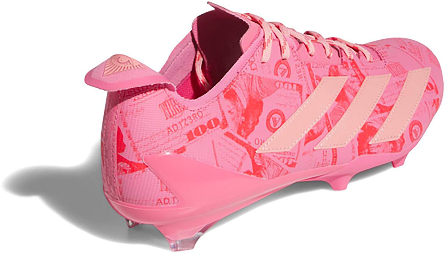 adidas Adults' adiZero Electric II American Football Cleats - view number 4