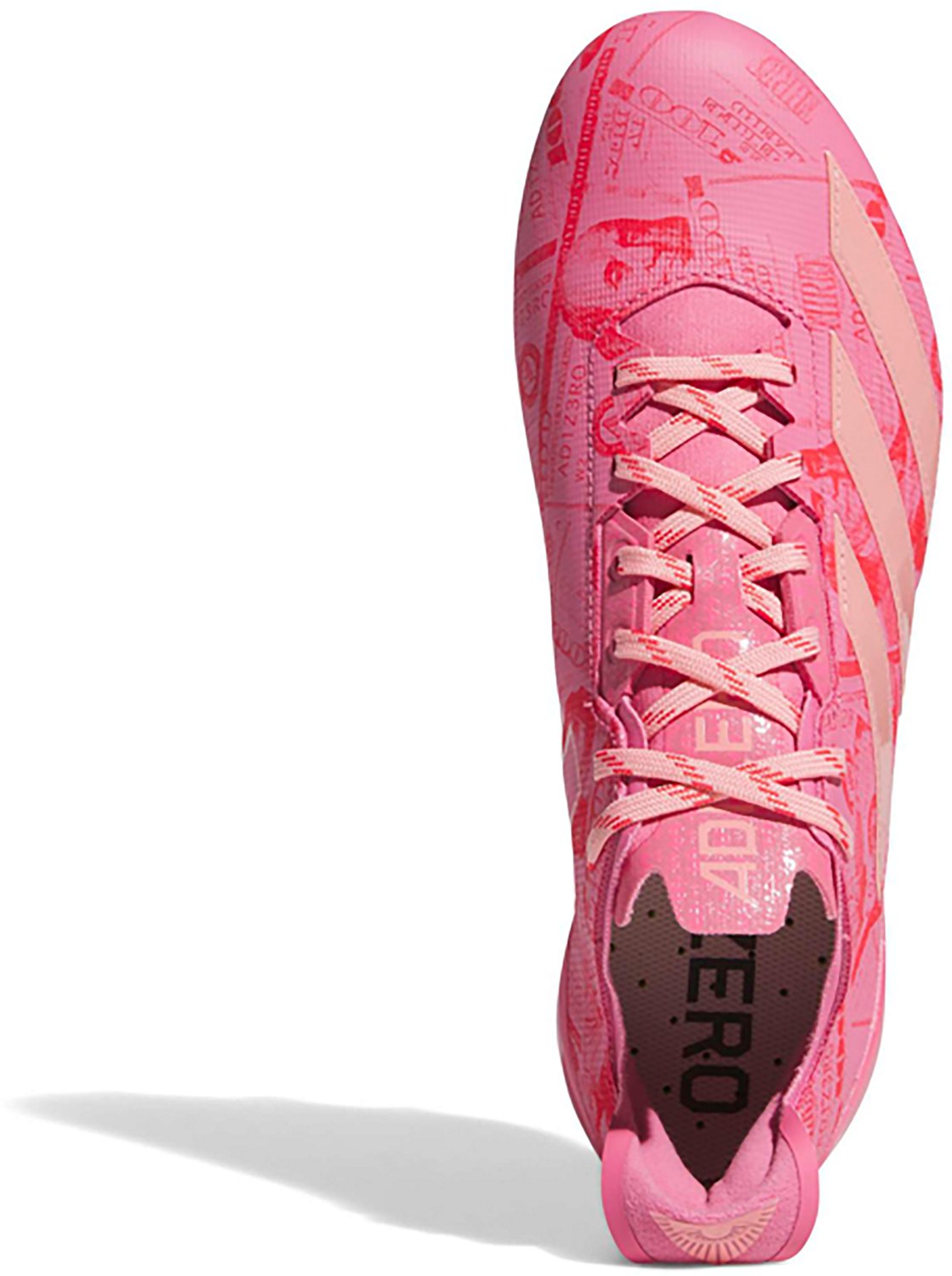 adidas Adults' adiZero Electric II American Football Cleats - view number 5