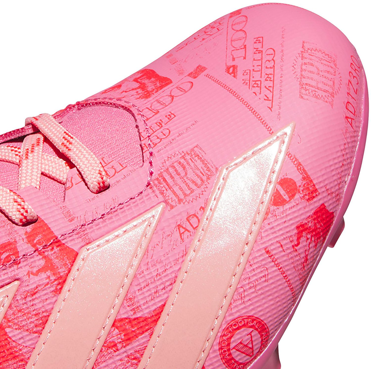 adidas Adults' adiZero Electric II American Football Cleats - view number 8