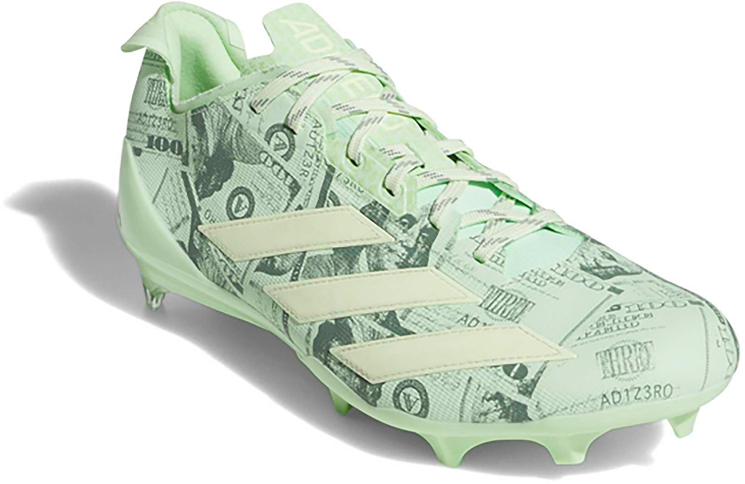 adidas Adults' adiZero Electric II American Football Cleats - view number 3