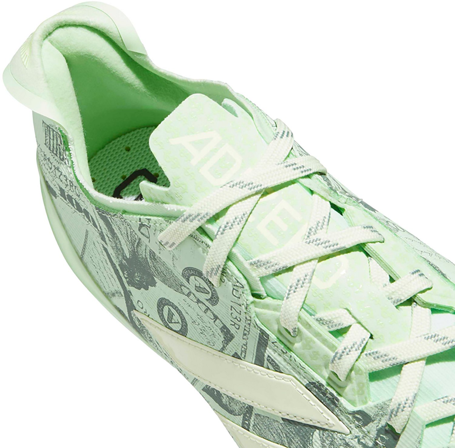 adidas Adults' adiZero Electric II American Football Cleats - view number 7