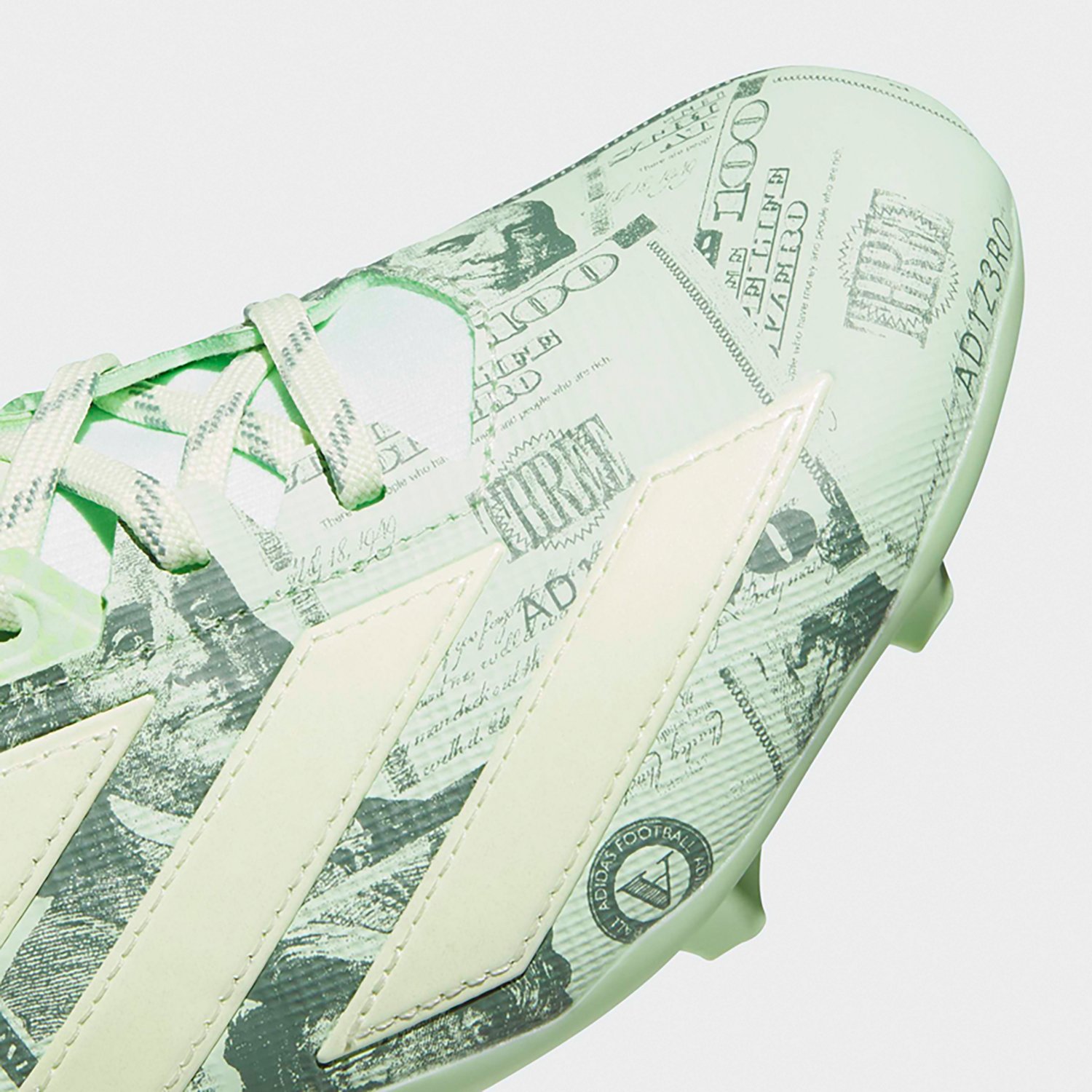 adidas Adults' adiZero Electric II American Football Cleats - view number 8