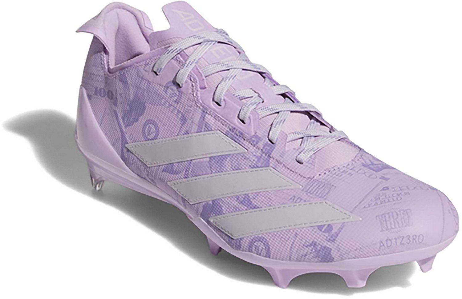 adidas Adults' adiZero Electric II American Football Cleats - view number 3