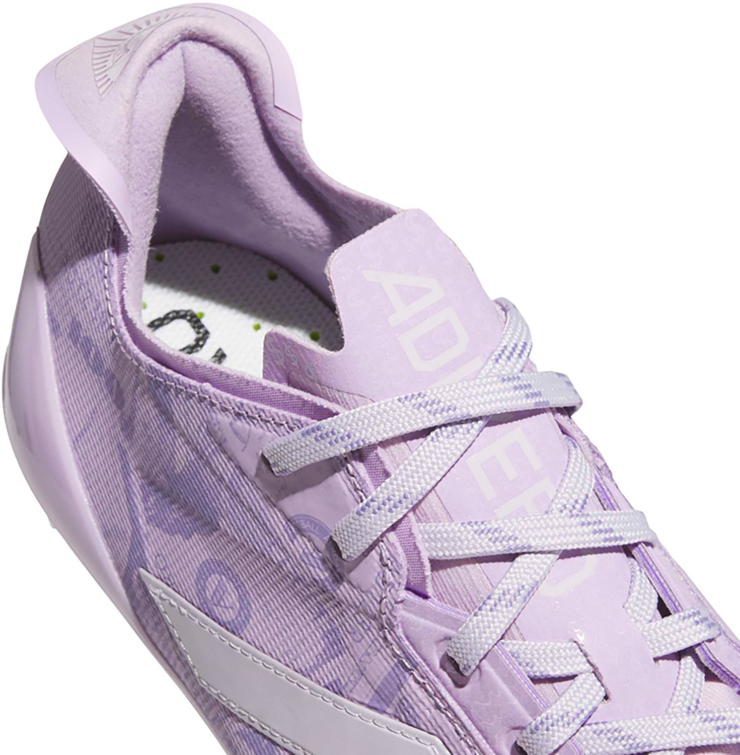 adidas Adults' adiZero Electric II American Football Cleats - view number 7