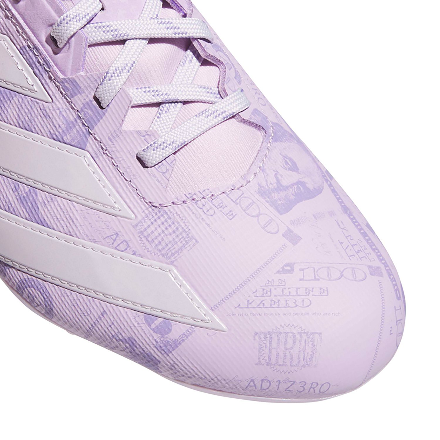 adidas Adults' adiZero Electric II American Football Cleats - view number 8