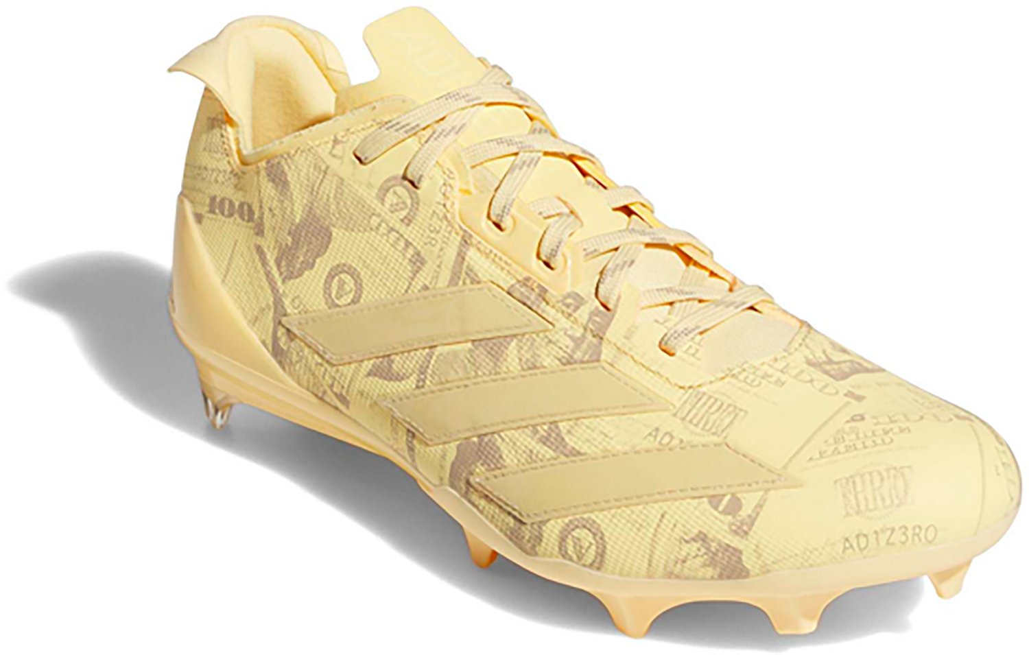 adidas Adults' adiZero Electric II American Football Cleats - view number 3