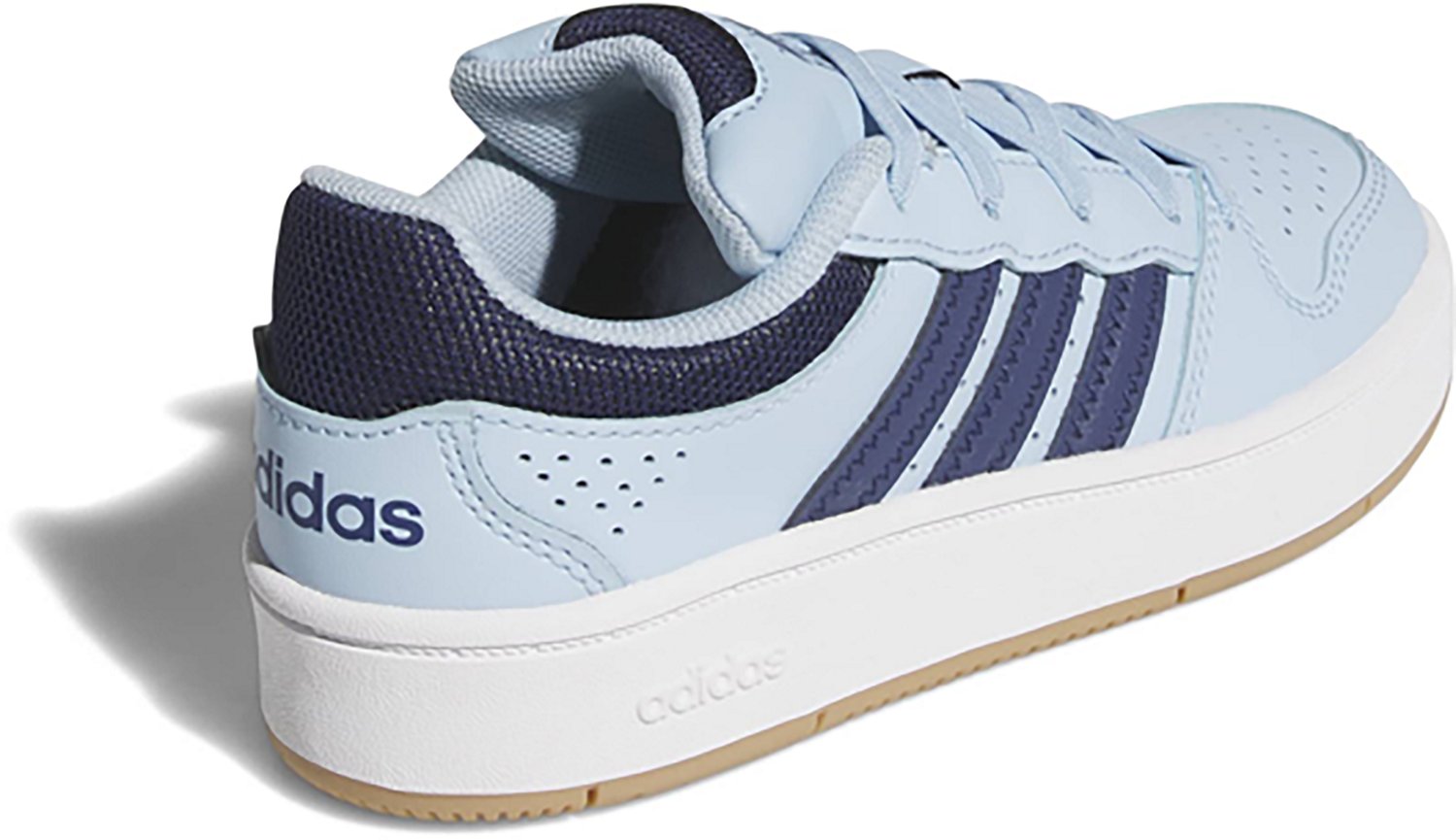 adidas Kids' Hoops Classic Elastic Lace Sportswear Shoes - view number 4
