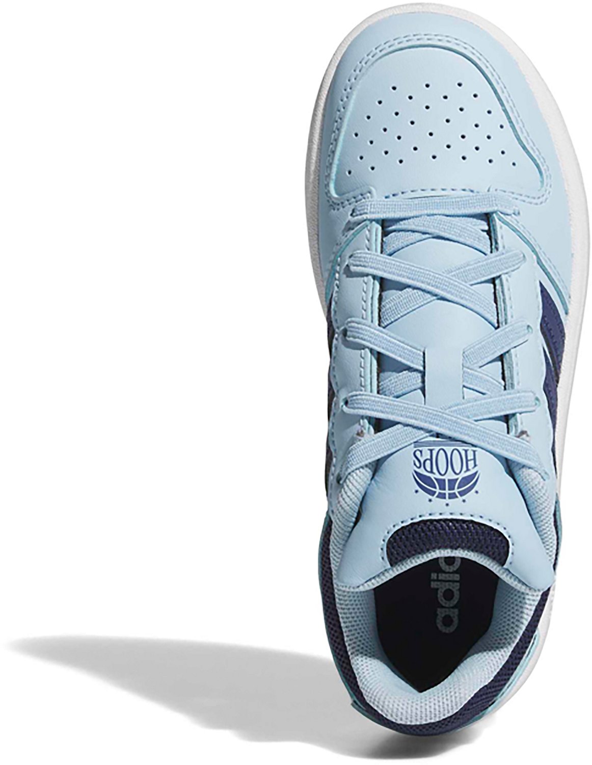 adidas Kids' Hoops Classic Elastic Lace Sportswear Shoes - view number 5