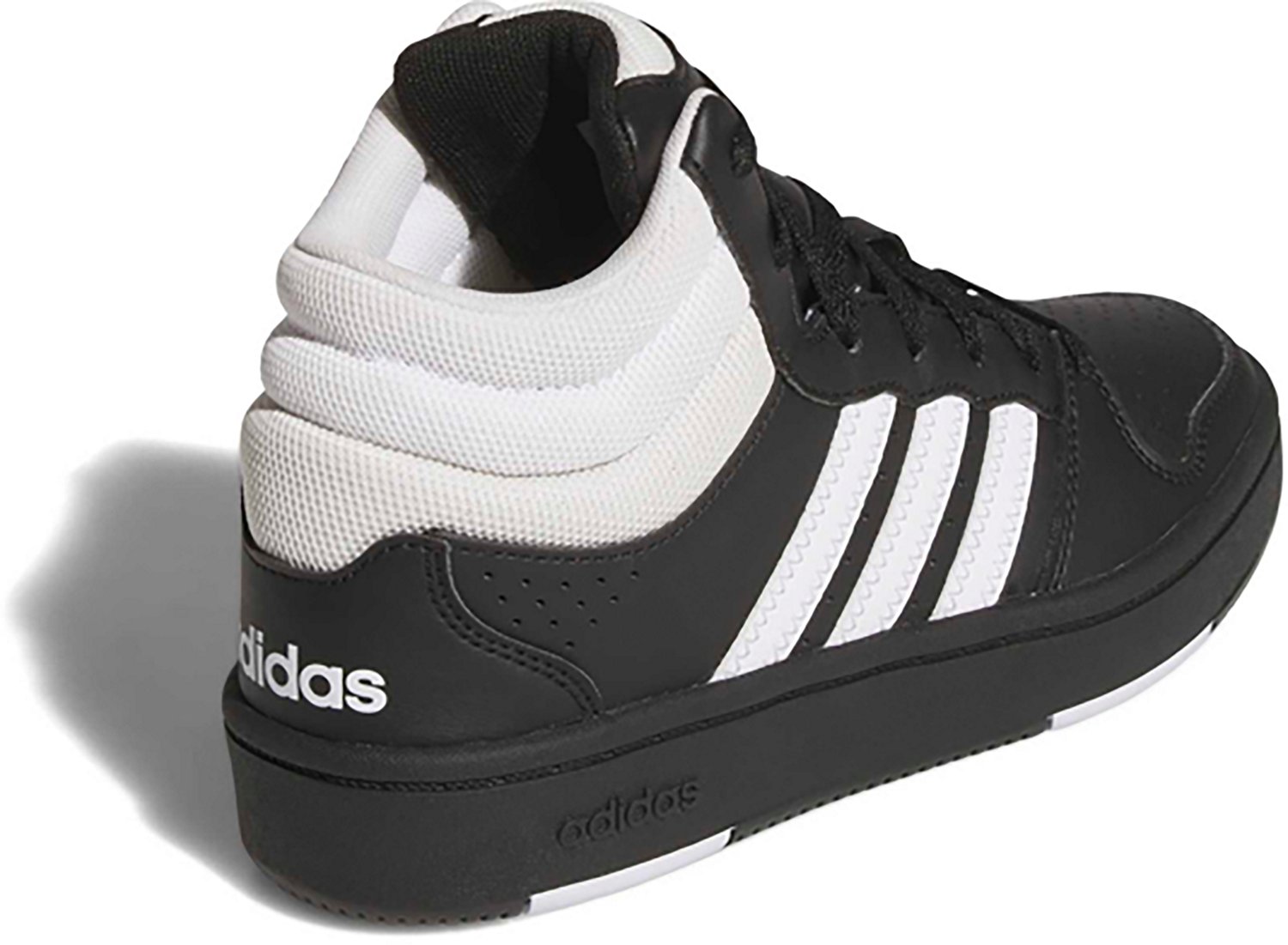 adidas Kids' Hoops Mid Top Classic Sportswear Shoes - view number 4