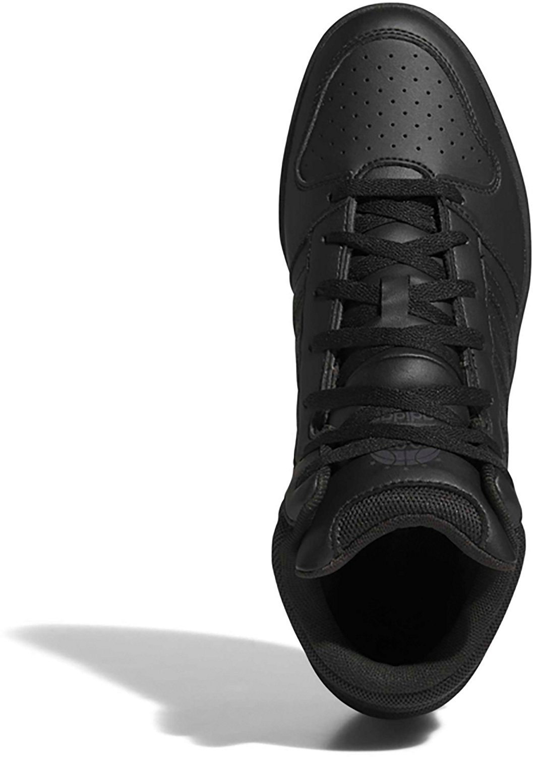 adidas Adults' Hoops Mid Top Classic Sportswear Shoes - view number 5