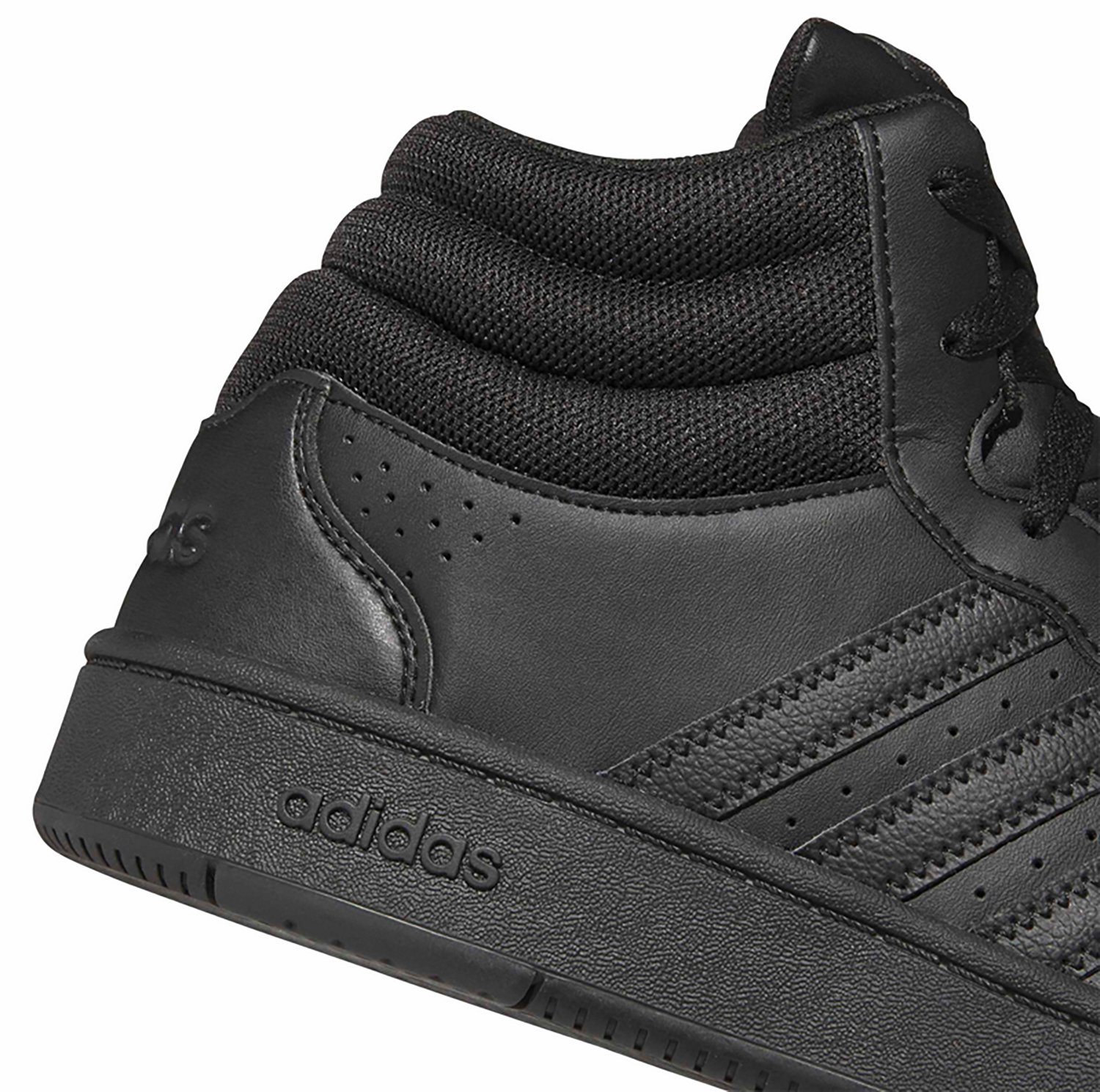 adidas Adults' Hoops Mid Top Classic Sportswear Shoes - view number 8