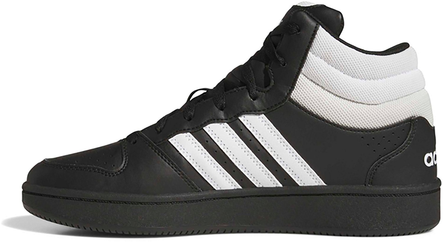 adidas Adults' Hoops Mid Top Classic Sportswear Shoes - view number 2