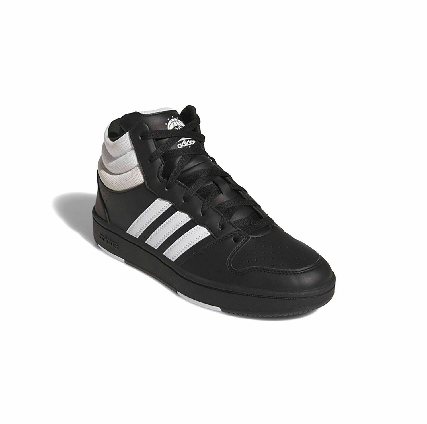 adidas Adults' Hoops Mid Top Classic Sportswear Shoes - view number 3