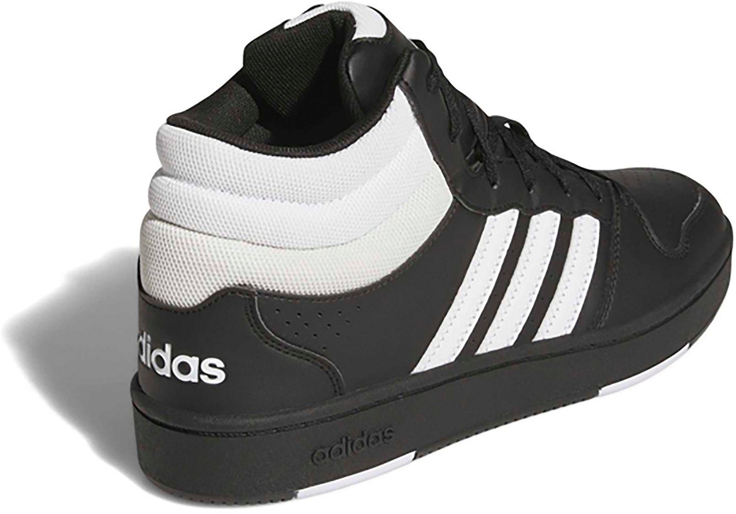 adidas Adults' Hoops Mid Top Classic Sportswear Shoes - view number 4
