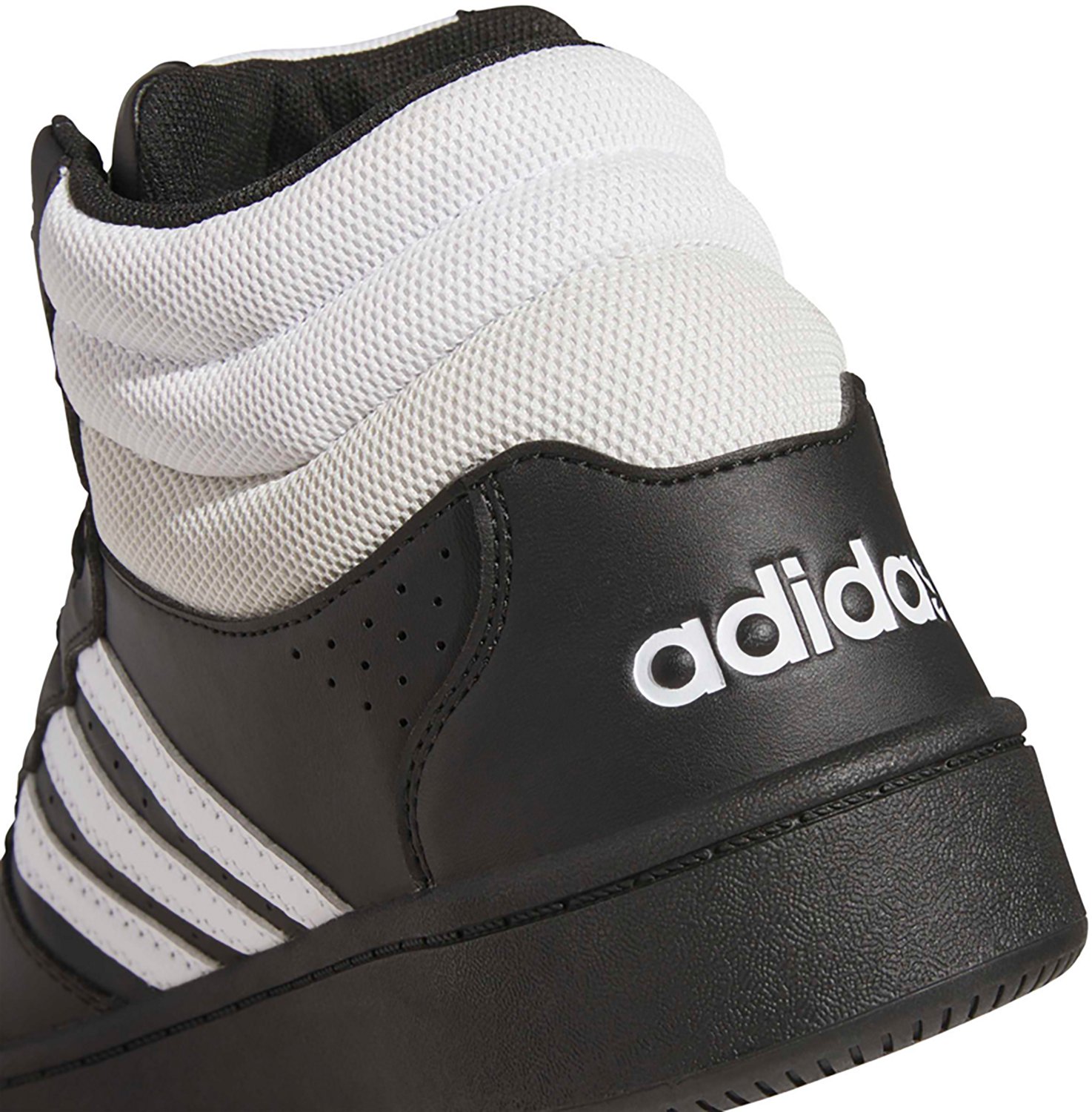 adidas Adults' Hoops Mid Top Classic Sportswear Shoes - view number 7