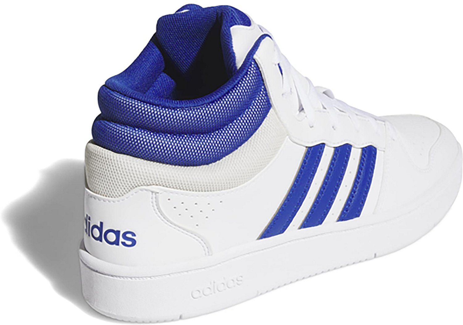 adidas Adults' Hoops Mid Top Classic Sportswear Shoes - view number 4