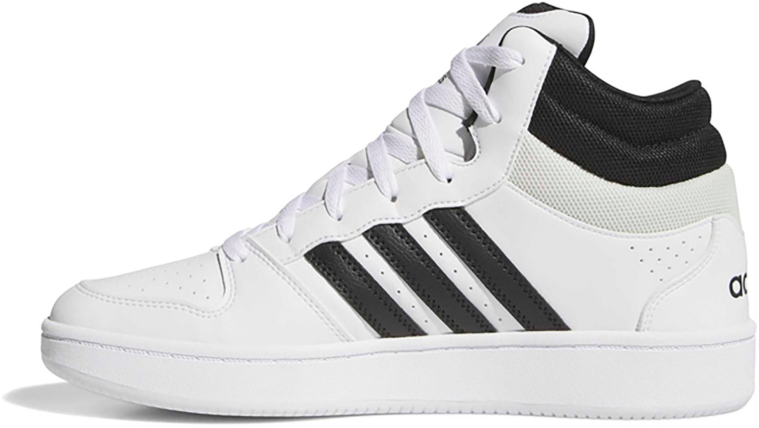 adidas Adults' Hoops Mid Top Classic Sportswear Shoes - view number 2