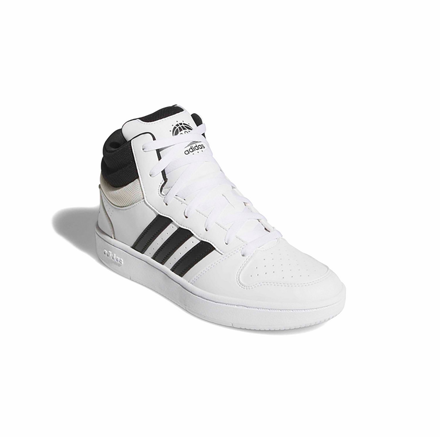 adidas Adults' Hoops Mid Top Classic Sportswear Shoes - view number 3