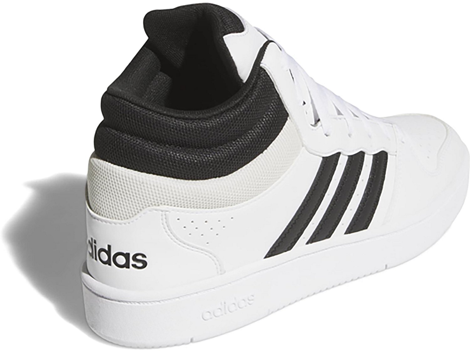 adidas Adults' Hoops Mid Top Classic Sportswear Shoes - view number 4