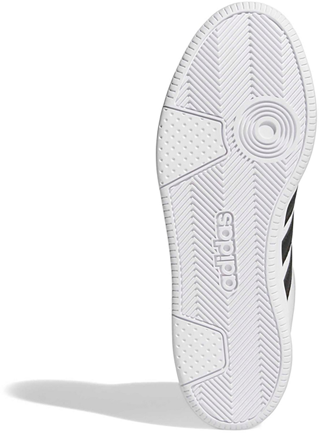 adidas Adults' Hoops Mid Top Classic Sportswear Shoes - view number 6