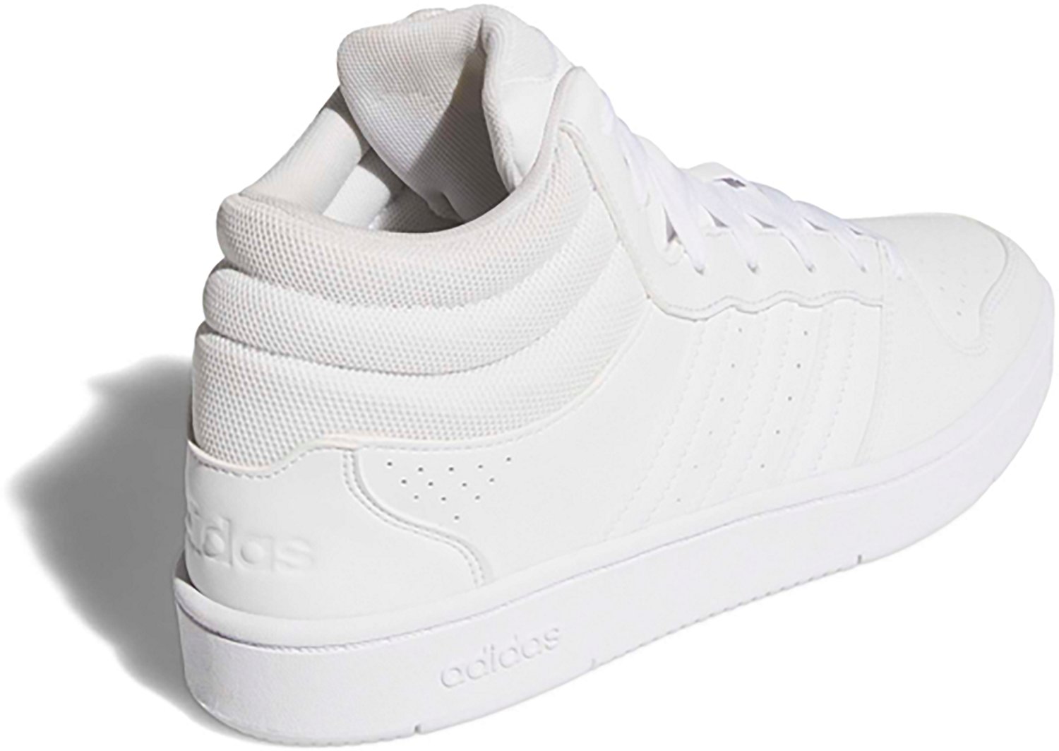 adidas Adults' Hoops Mid Top Classic Sportswear Shoes - view number 4