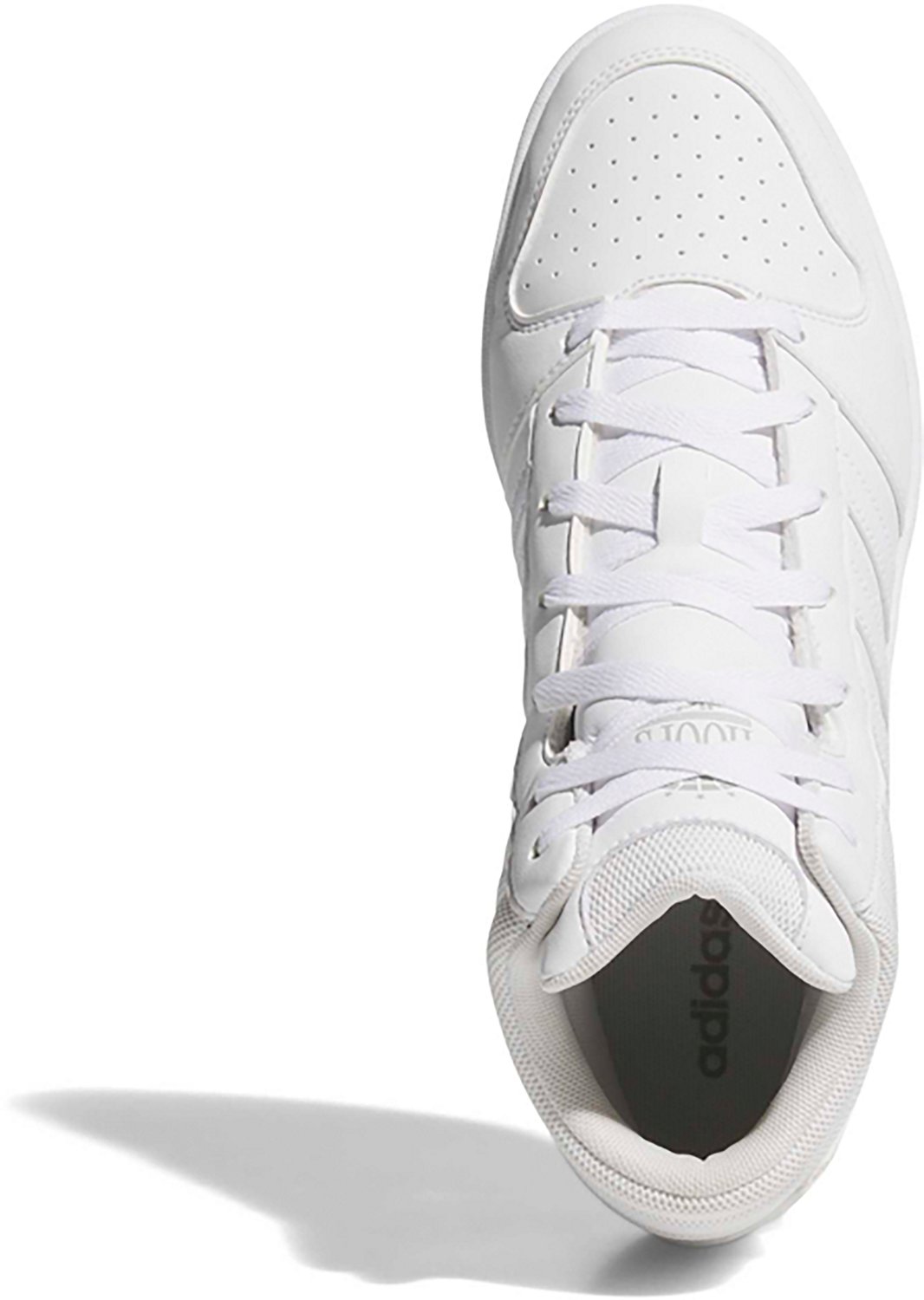 adidas Adults' Hoops Mid Top Classic Sportswear Shoes - view number 5