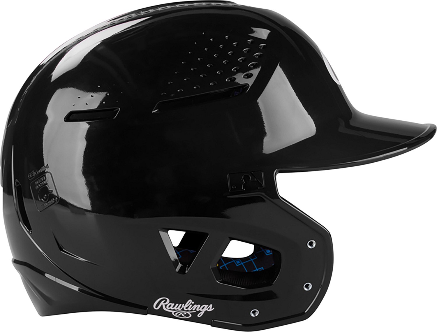 Rawlings Kids' Junior RX2 Clear Coat Batting Helmet