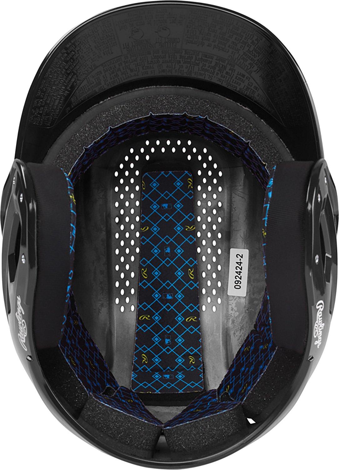 Rawlings Kids' Junior RX2 Clear Coat Batting Helmet