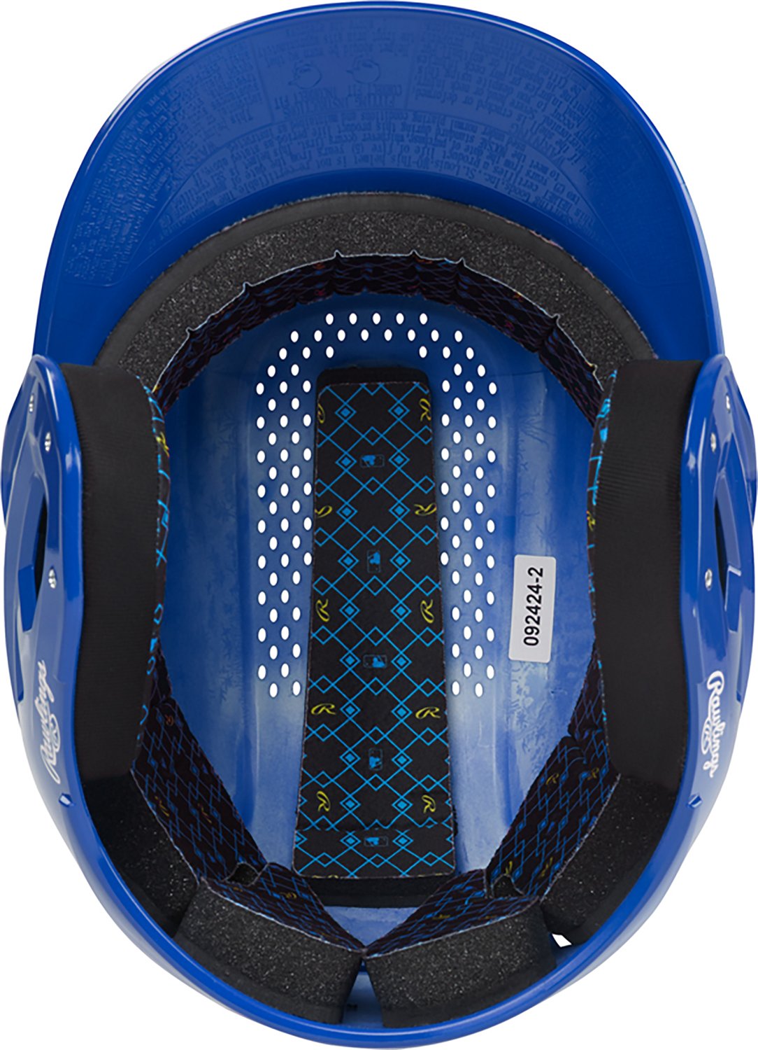 Rawlings Kids' Junior RX2 Clear Coat Batting Helmet - view number 7