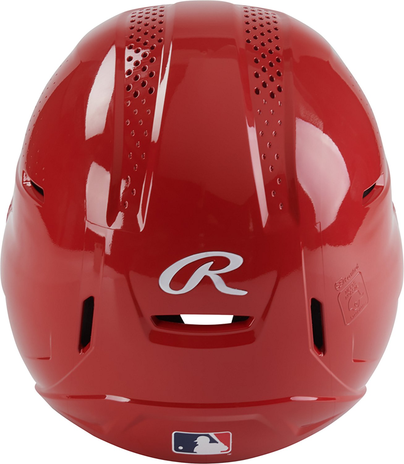 Rawlings Adults' Senior RX2 Clear Coat Batting Helmet - view number 2