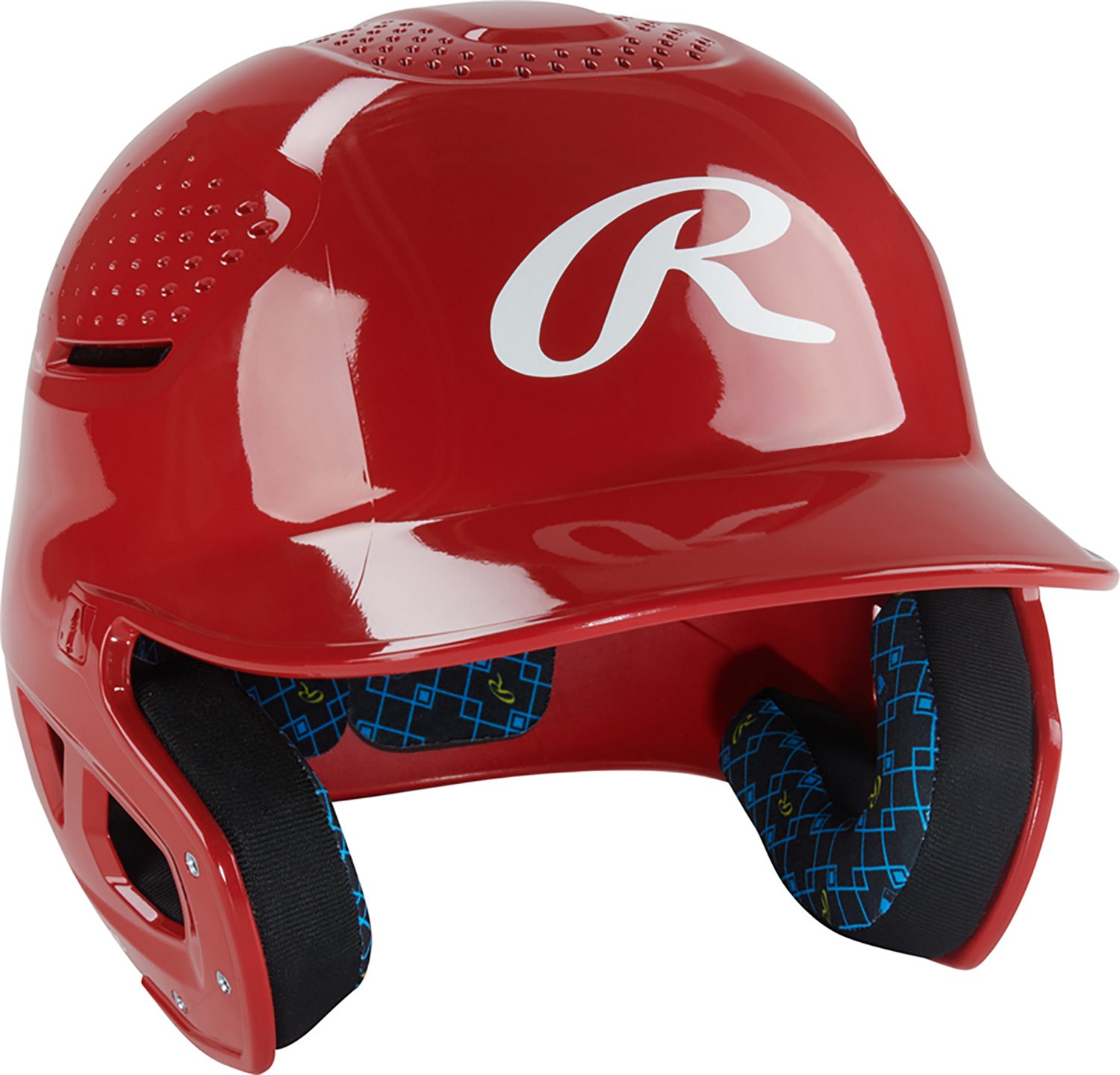Rawlings Adults' Senior RX2 Clear Coat Batting Helmet - view number 6