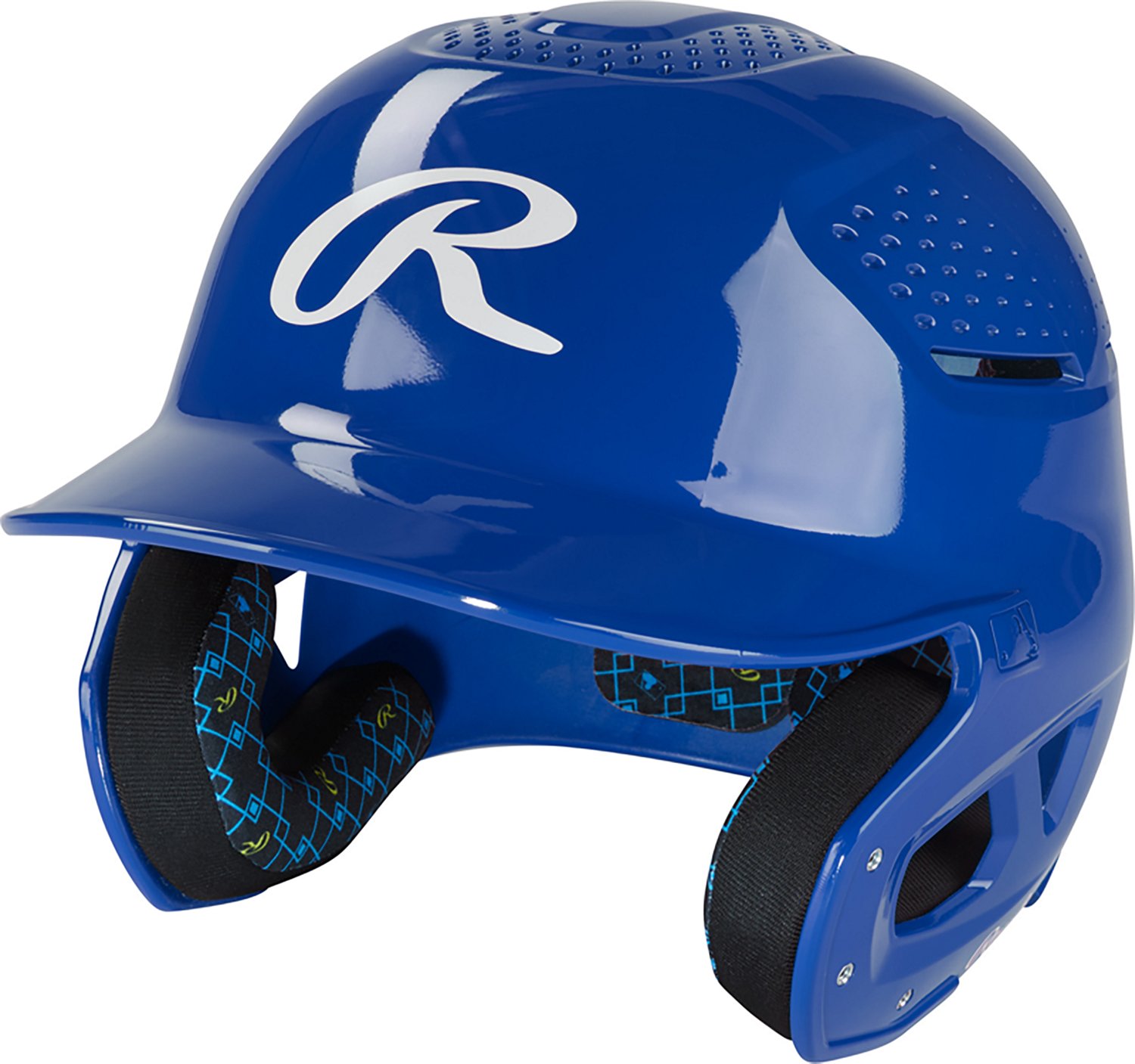 Rawlings Adults' Senior RX2 Clear Coat Batting Helmet - view number 5