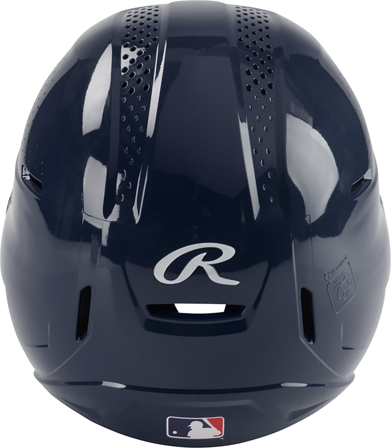 Rawlings Adults' Senior RX2 Clear Coat Batting Helmet - view number 2