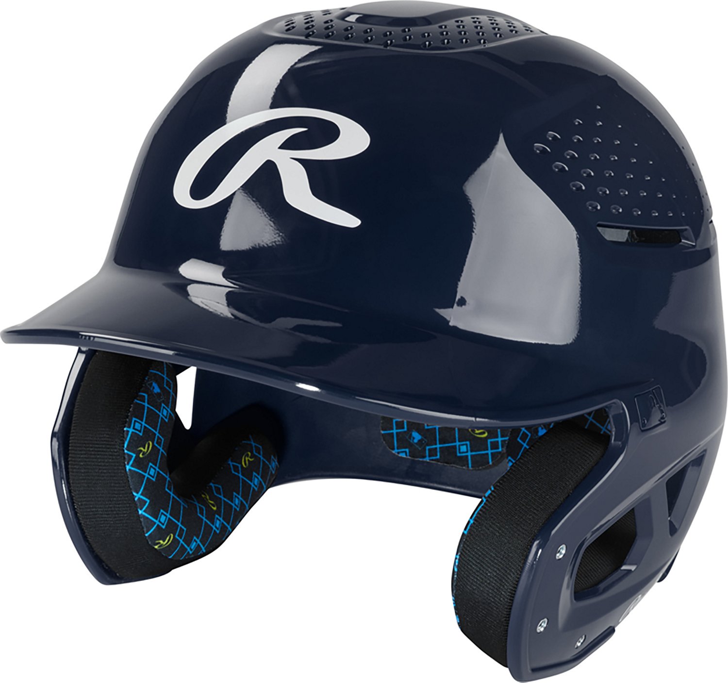 Rawlings Adults' Senior RX2 Clear Coat Batting Helmet - view number 5
