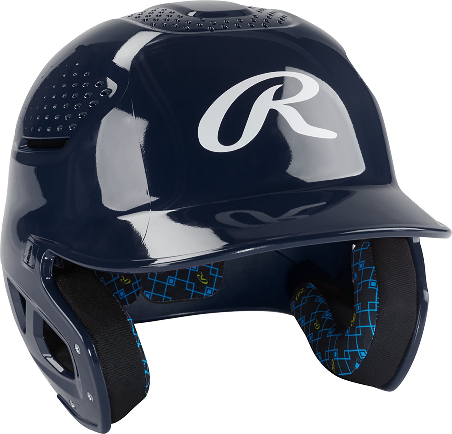 Rawlings Adults' Senior RX2 Clear Coat Batting Helmet - view number 6