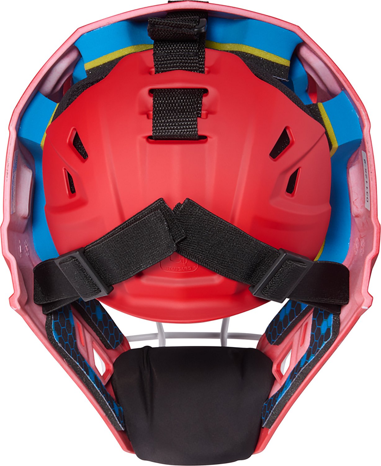 Rawlings Kids' Junior Mach Pro Series Hockey Style Catcher's Helmet - view number 2