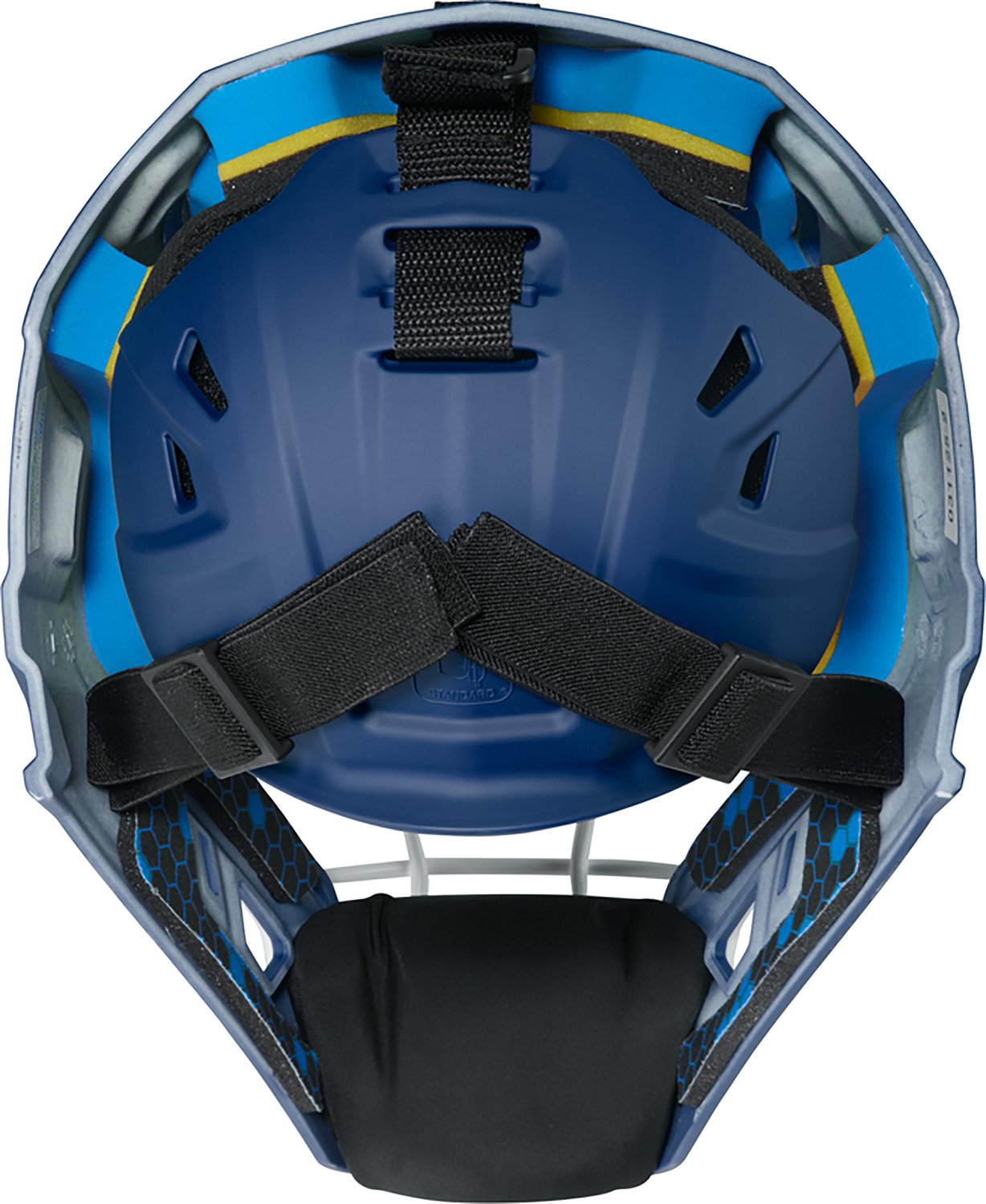 Rawlings Kids' Junior Mach Pro Series Hockey Style Catcher's Helmet - view number 2
