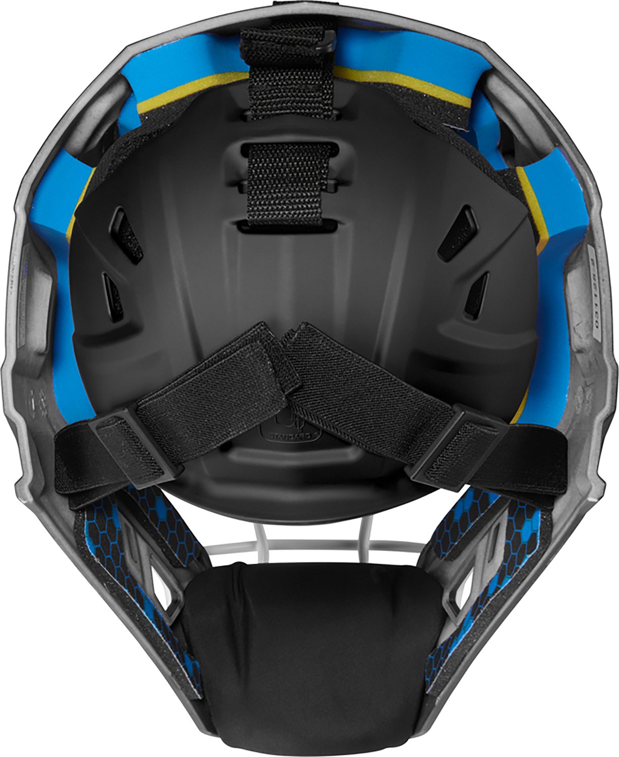 Rawlings Adults' Senior Mach Pro Series Hockey Style Catcher's Helmet