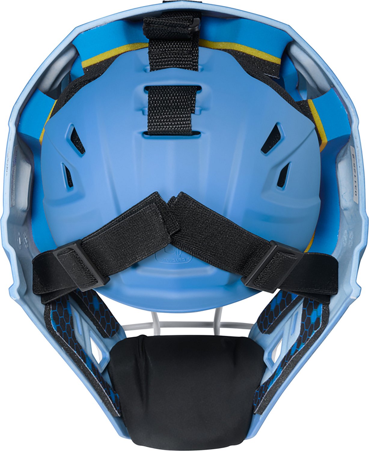 Rawlings Adults' Senior Mach Pro Series Hockey Style Catcher's Helmet - view number 2