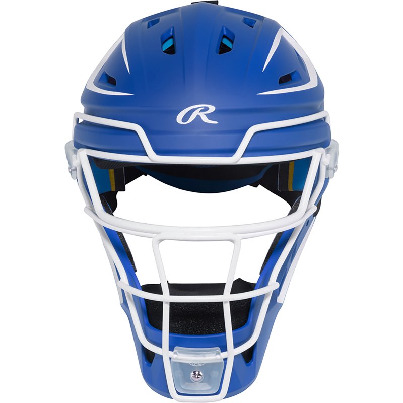 Rawlings Adults' Senior Mach Pro Series Hockey Style Catcher's Helmet