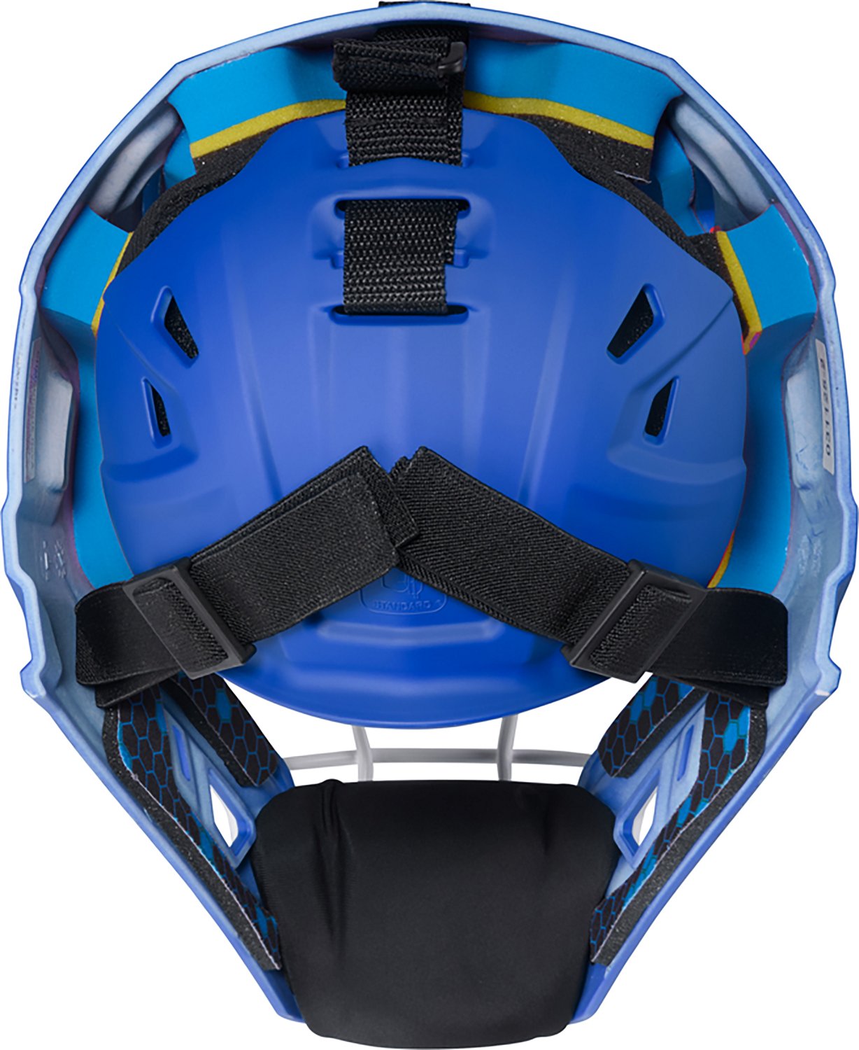 Rawlings Adults' Senior Mach Pro Series Hockey Style Catcher's Helmet - view number 2