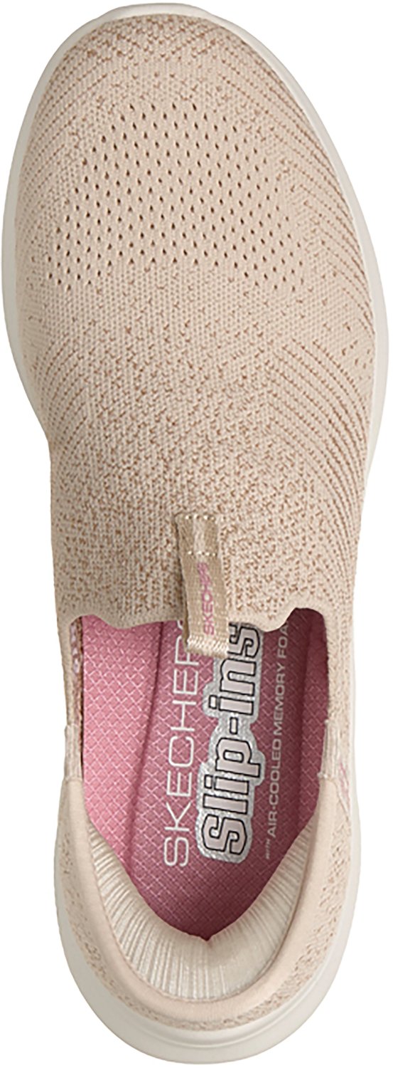 SKECHERS Women's Ultra Flex 4.0 Midnight Sparkles Shoes - view number 4